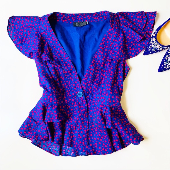 DuO Jackets & Blazers - DUO Polkadot Blazer💜